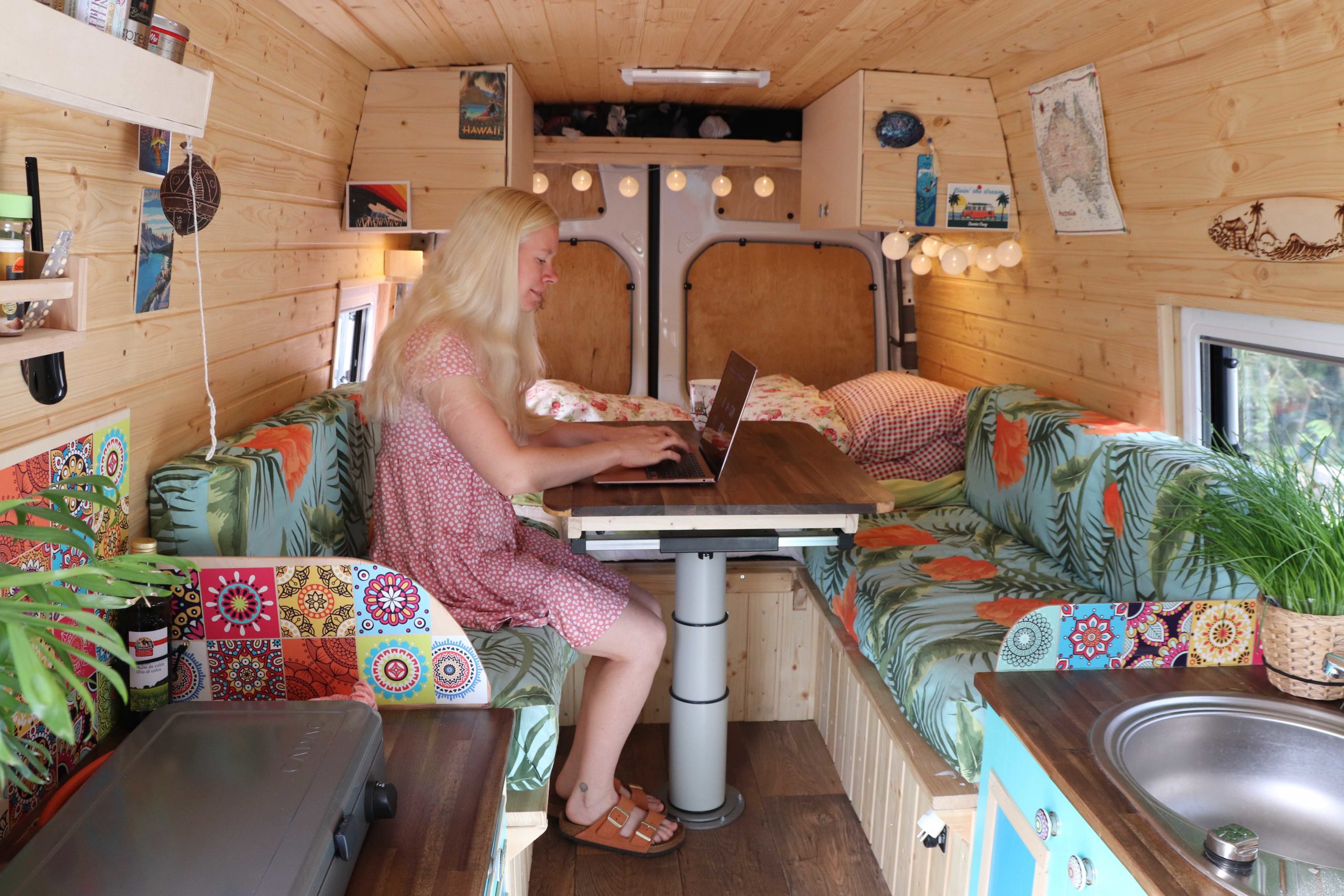 Wohnmobil Tisch zum Nachbauen  Runaway camper, Build a camper van