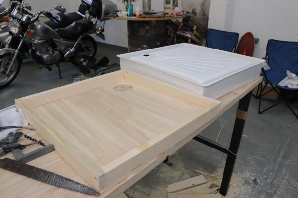 Duschwanne, 600x600mm, weiß – Bild 2