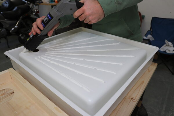 Duschwanne, 600x600mm, weiß – Bild 3