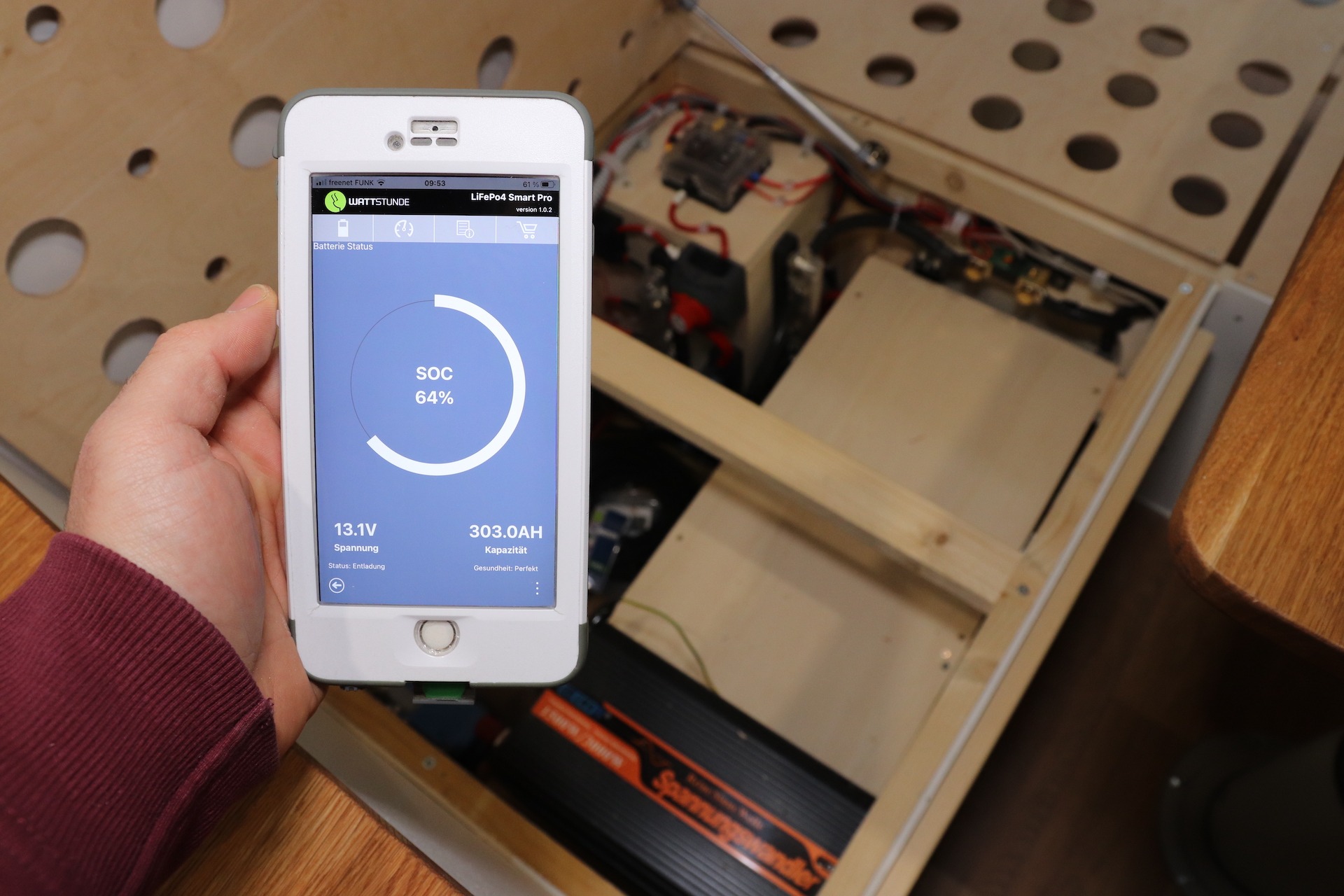 Doppelbatteriesystem, Der Schaltplan. Die zweite Batterie k…