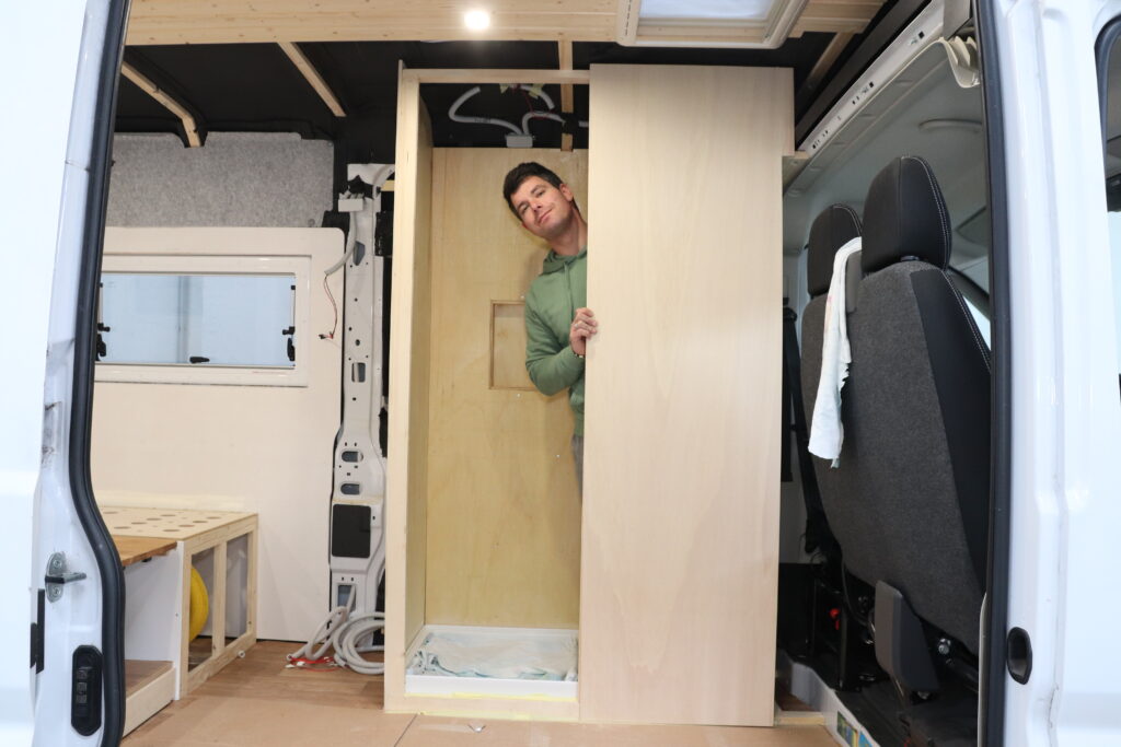 campervan ausbau dusche