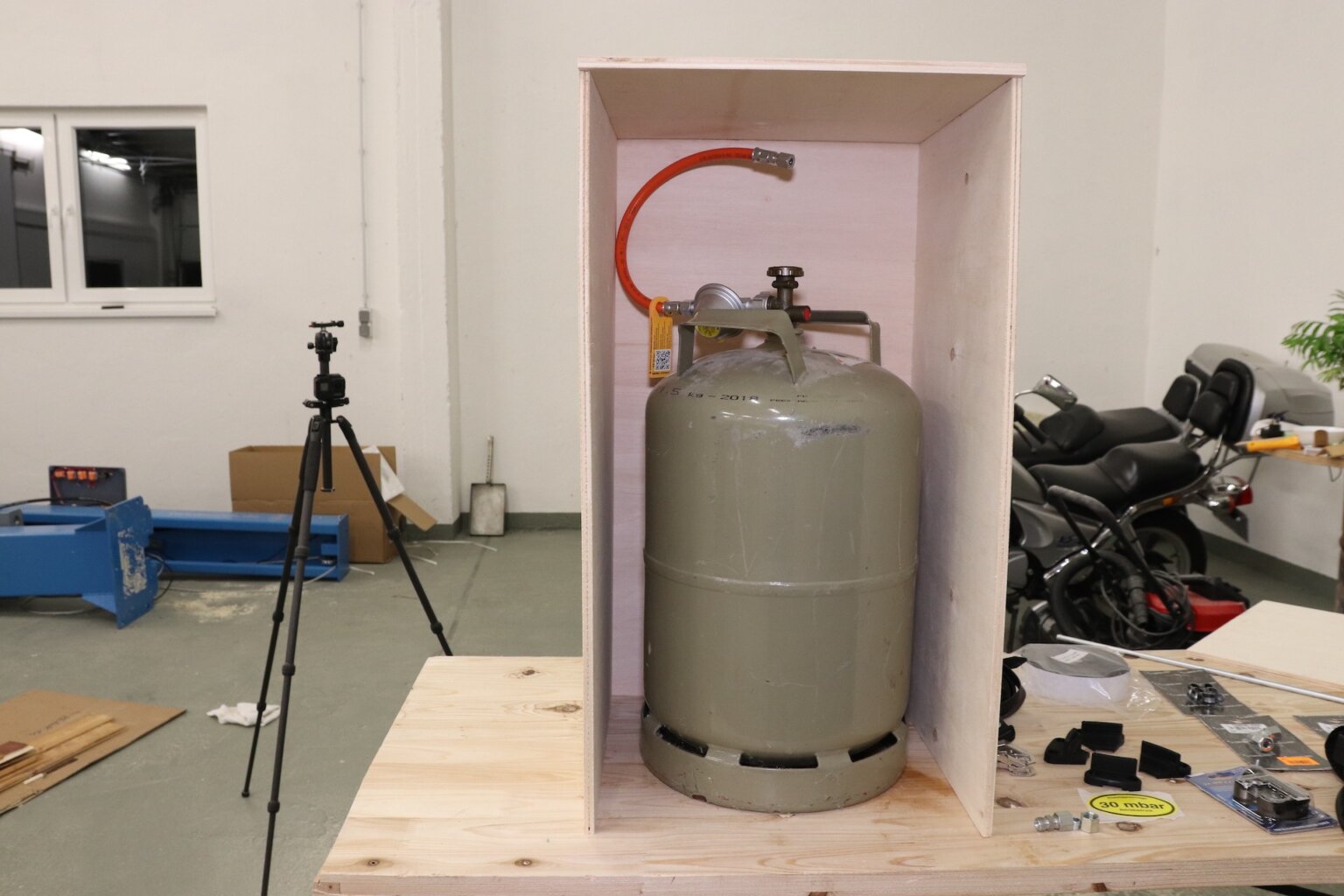 Gaskasten und Gasinstallation im Camper • Abenteuer Vanlife