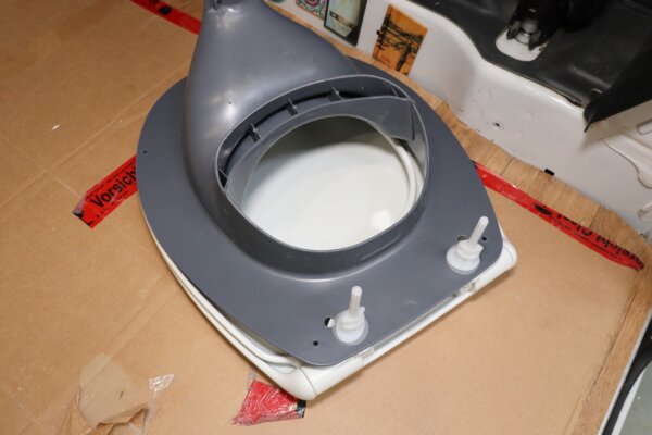 Separett Privy 500, Urin-Trenneinsatz, grau – Bild 2