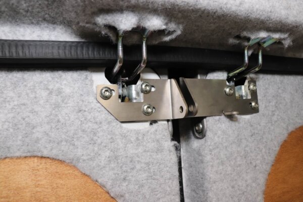 Hecktürverriegelung | Hecktür Einbruchschutz H1/H2 Dach für z.B Fiat Ducato, Citroen Jumper – Bild 2