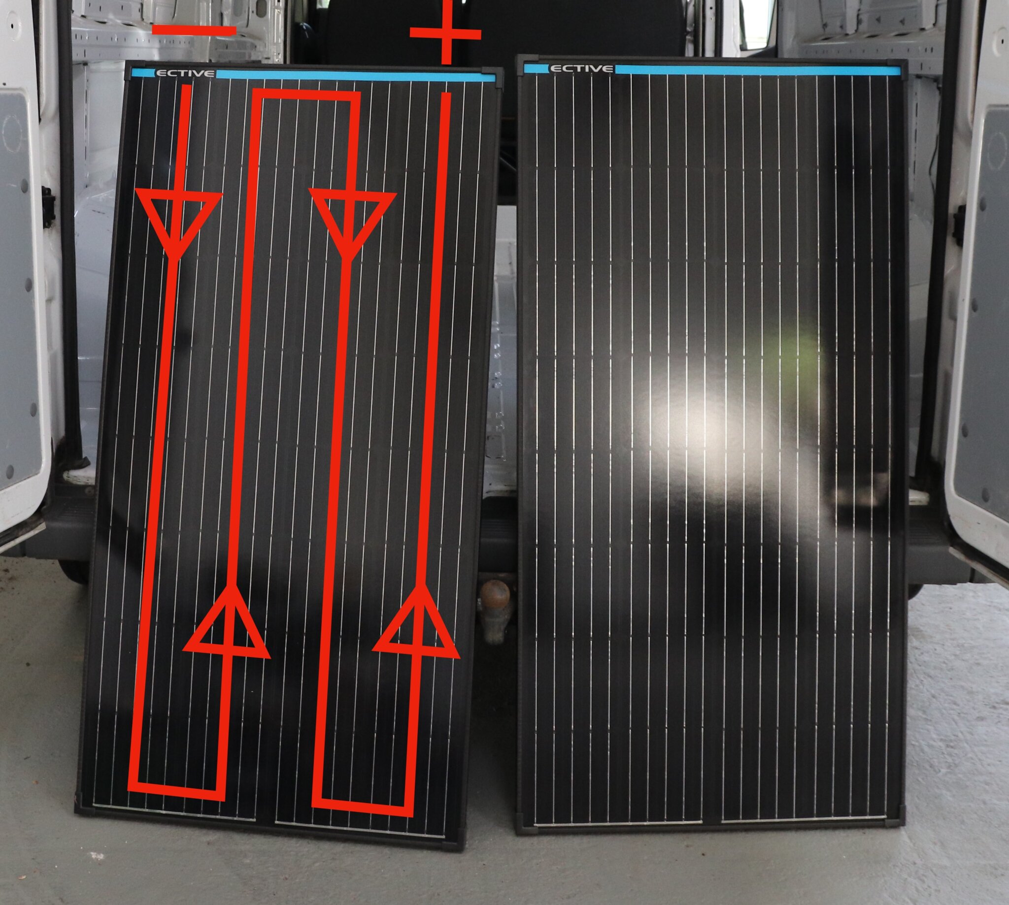 Solarmodule In Reihe Oder Parallel Schalten Wohnmobil Solaranlage für den Campervan selber einbauen • Abenteuer Vanlife