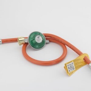 Druckminderer Set Gasregler mit Sicherheits-Sticker