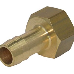 Aufschraub - Schlauchtülle G 1/2"-8mm, 16 bar Werkstoff: Messing