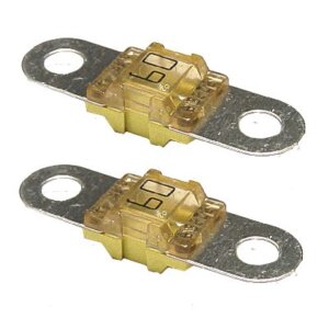 2 x Leistungssicherung Midi Hochstrom gelb 60A 58V