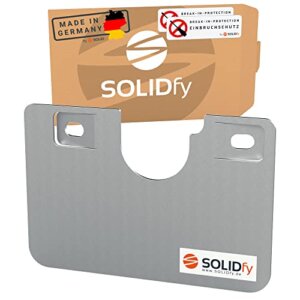 Einbruchschutz Fahrertür Prick Stop Sicherung aus Edelstahl für Ducato, Jumper, Boxer X250 X290