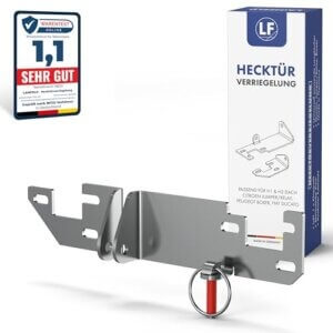Hecktürverriegelung | Hecktür Einbruchschutz H1/H2 Dach für z.B Fiat Ducato, Citroen Jumper
